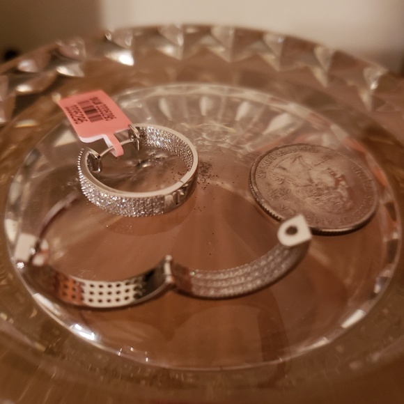 LUSTRO STELLA cz earrings - Picture 3 of 4